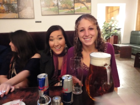 Some girls from my study abroad program, who clearly enjoyed their beer