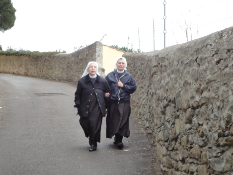 These nuns were quite taken aback when I began to snap their pictures, but I couldn't resist. The moment was too perfect, too beautiful, to be lost.